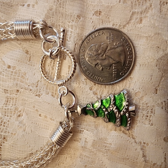 Handmade Viking Weave Bracelet - Picture 2 of 2